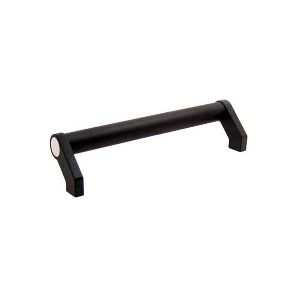 J.W. Winco Off-Set Tubular Grip Handle - 16.55"L Black 5/16-18 Tapped Thread
